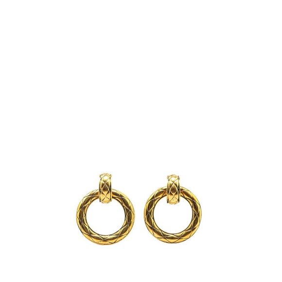 CHANEL Gold Earrings - Picture 1 of 3